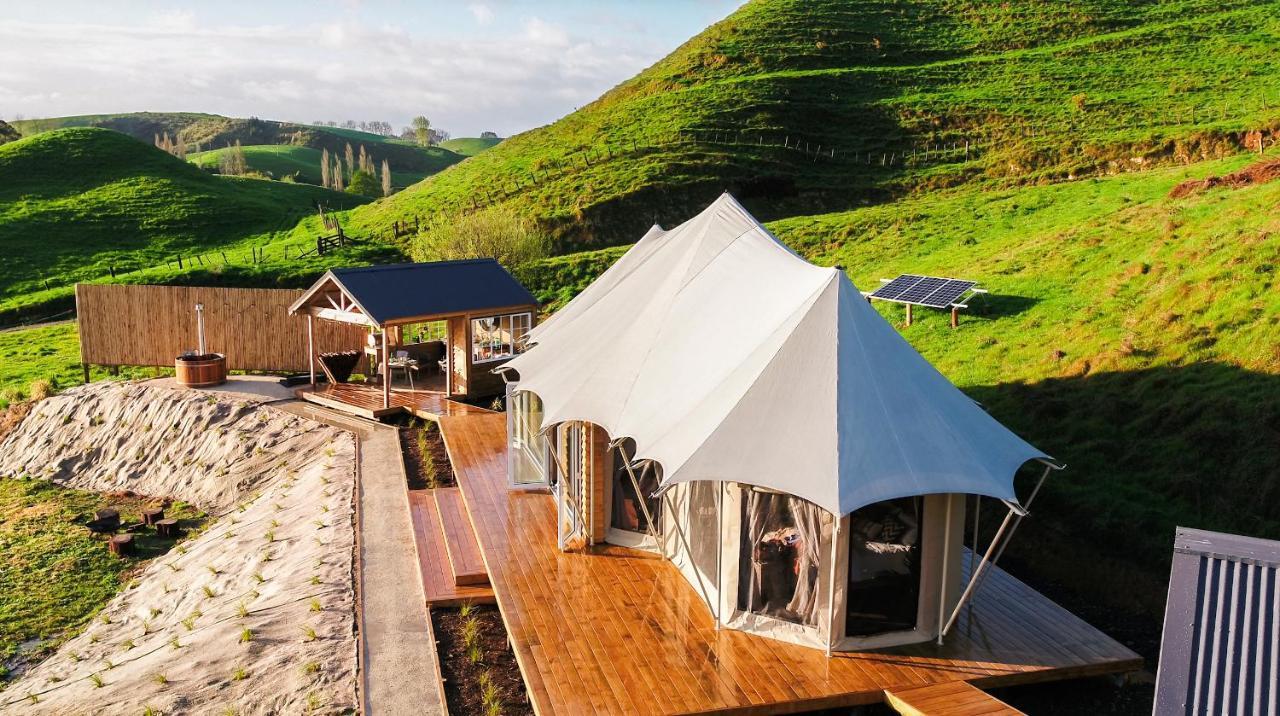 Orchard Valley Glamping Otorohanga Exteriör bild