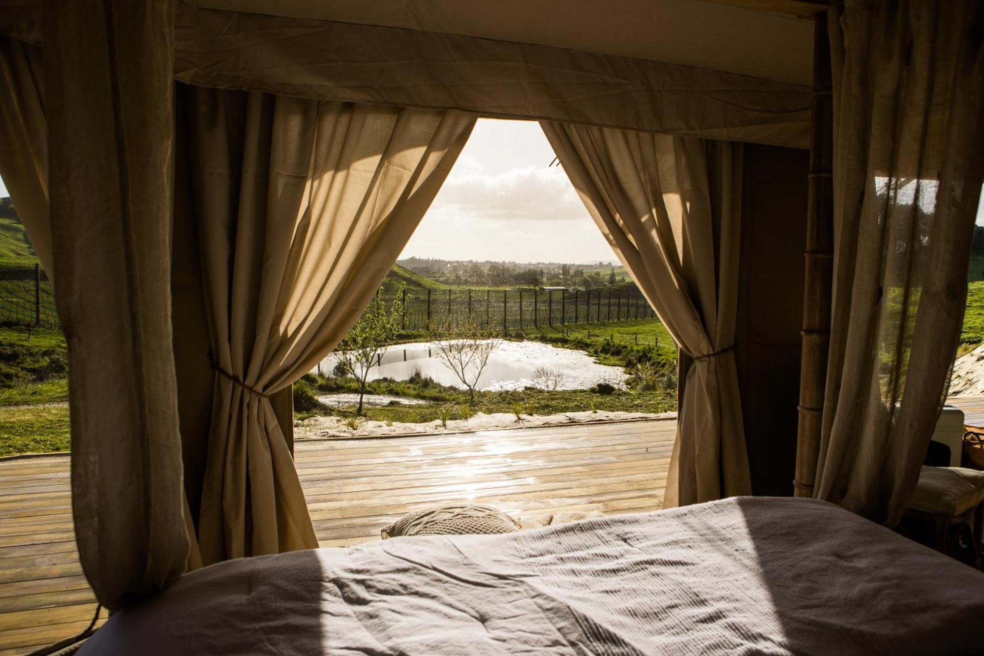 Orchard Valley Glamping Otorohanga Exteriör bild